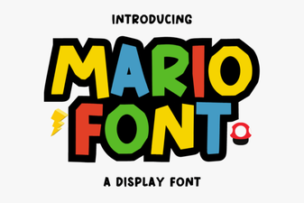 Designing with the Mario Font: Tips & Project Ideas