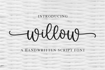 Willow Font: Elegant Scripts for Your Creative Projects