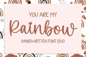 Free Rainbow Fonts for Creative Design Projects