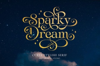 Sparky Dream Font: Creative Typography Inspiration